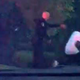 Video screenshot appears to show Kamal Gelle turning from a Richfield, Minn., police officer, who Gelle says hit him in the head after telling him to leave a park.
Twitter screenshot